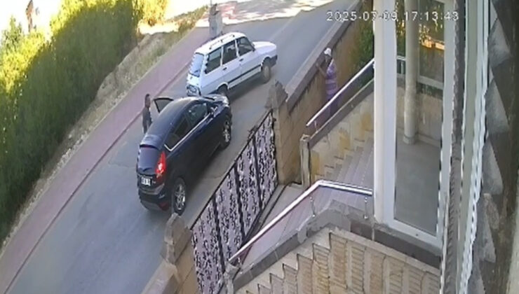 Kırşehir’de evvel aracıyla arabanın önünü kesti sonra sürücüyü darbetti