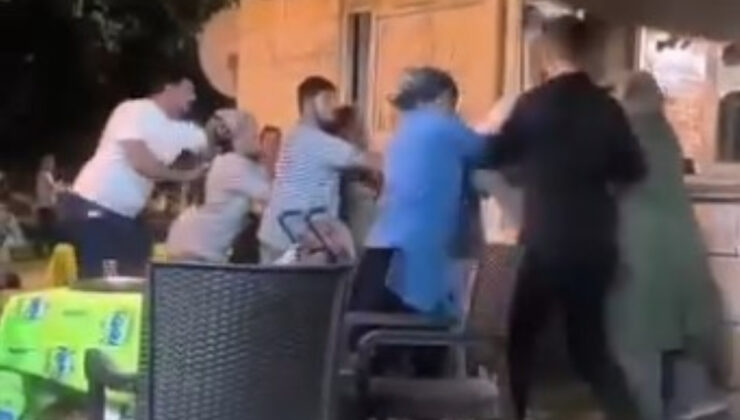 Kocaeli Gölcük Sahili’nde bayanlar ortasında hengame çıktı