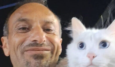 Kocaeli’de kaybolan kedisi için gözyaşı döktü