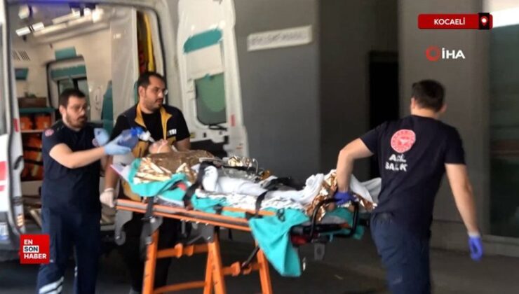 Kocaeli’de serinlemek için girdiği denizde boğulma tehlikesi geçirdi