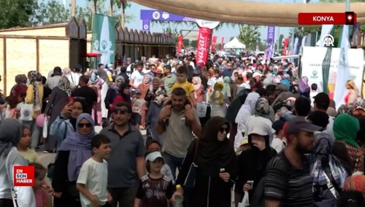 Konya’da “Karatay Lavanta Festivali” düzenlendi