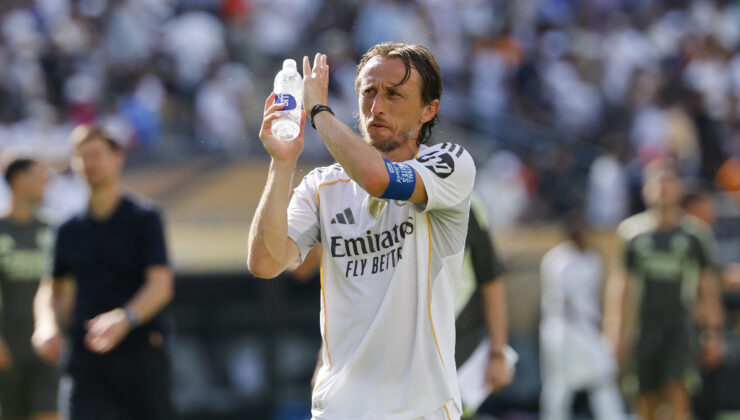 Luka Modric’in kupalarla dolu Real Madrid mesleği tamamlandı