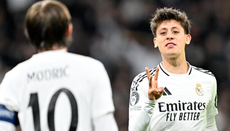 Luka Modric’ten Arda Güler’e jest