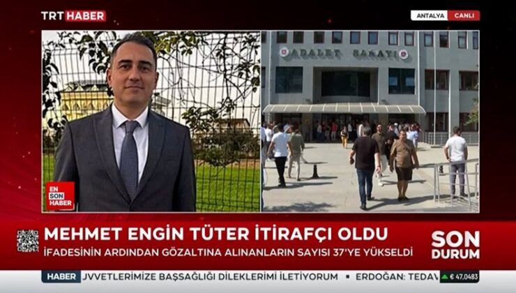 Manavgat Belediyesi’nde rüşvet alırken suçüstü yakalanan kuşkulu itirafçı oldu