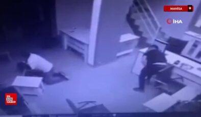 Manisa’da bir kişinin öldüğü silahlı hengamenin manzaraları çıktı