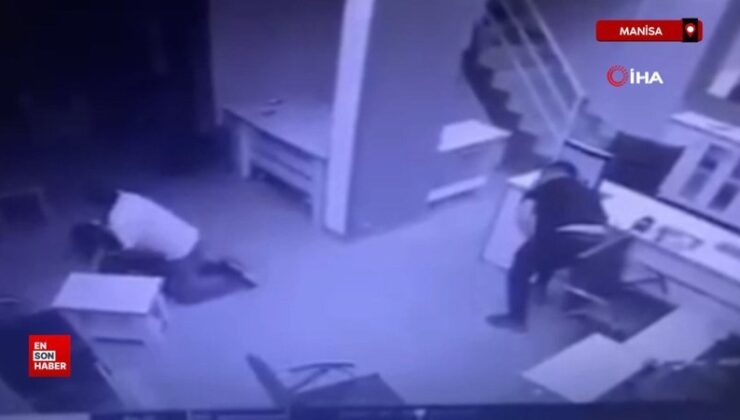 Manisa’da bir kişinin öldüğü silahlı hengamenin manzaraları çıktı