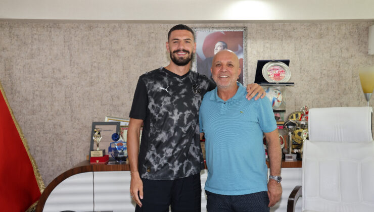 Melih Demiral, Alanyaspor Başkanı Hasan Çavuşoğlu ile hasret giderdi