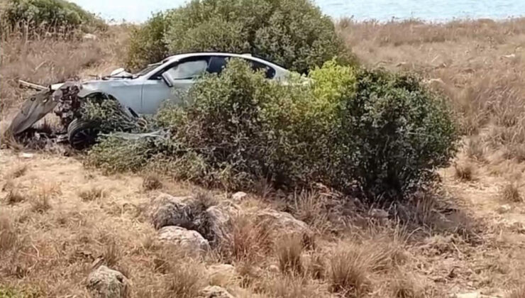 Mersin’de arabasıyla kaza geçiren polis hayatını kaybetti