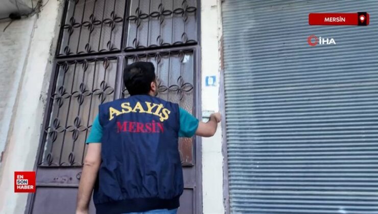 Mersin’de aranan bin 718 şahıs yakalandı