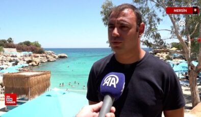 Mersin’de Yapraklı Koy havuz keyfi yapmak isteyenleri ağırlıyor