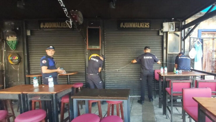Muğla Bodrum’da hanutçuluk yapan 4 işletmeye kapatma cezası