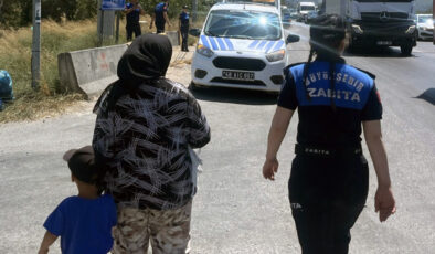 Muğla’da çocukları kullanan dilencilere operasyon