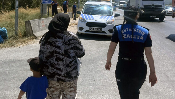 Muğla’da çocukları kullanan dilencilere operasyon