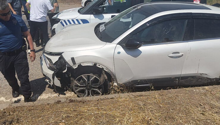 Muğla’da polisten kaçan araç lastikleri patlatılarak durduruldu