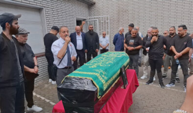 Muhammed Yakut için Almanya’da cenaze merasimi düzenlendi