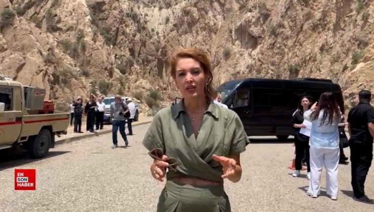 Nagehan Alçı’nın silah bırakma merasimi için çok konuşulan kıyafet tercihi