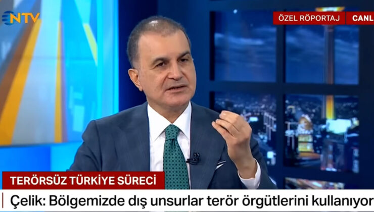 Ömer Çelik, Terörsüz Türkiye sürecini kıymetlendirdi