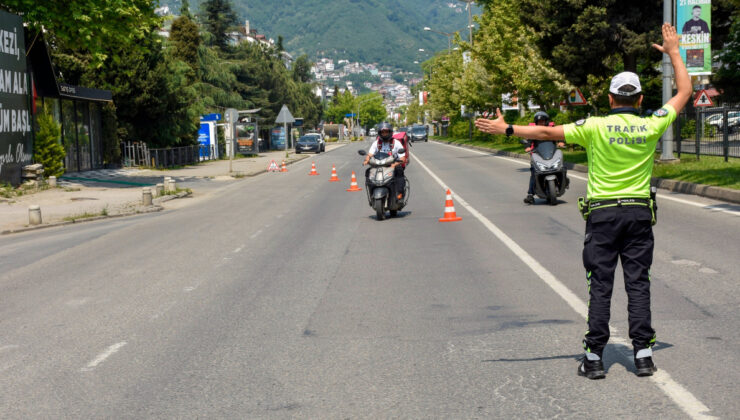 Ordu’da 16 binden fazla araç denetlendi