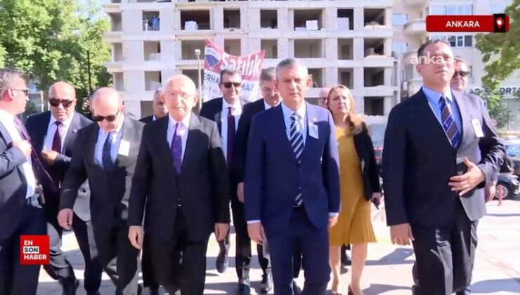 Özel ile Kılıçdaroğlu, Namık Tan’ın annesi Günsel Tan’ın cenazesine katıldı