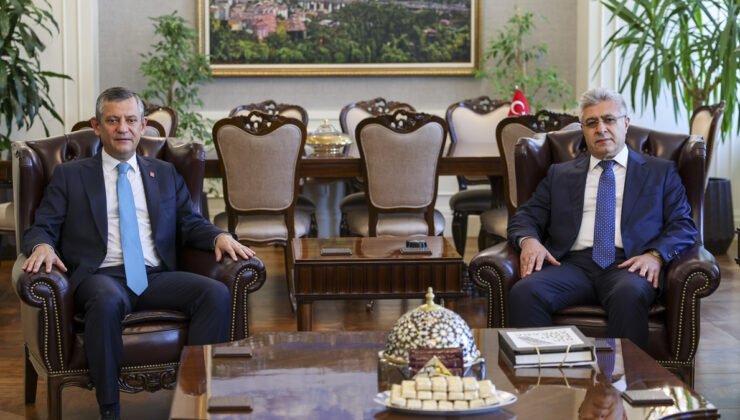 Özgür Özel’den Yargıtay Cumhuriyet Başsavcısı Şentürk’e ziyaret