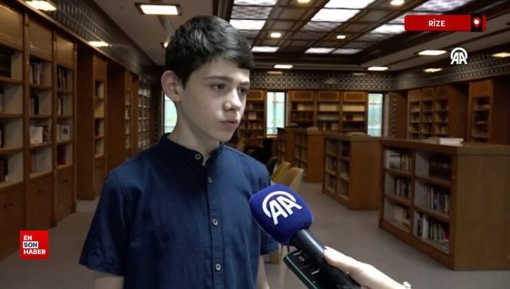 Rize’de günde 6 saat ders çalışan Genç, LGS’de tam puan aldı