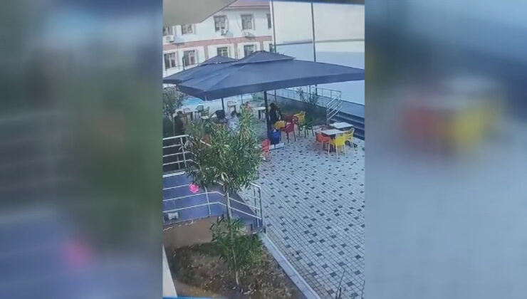Sakarya’da spor kompleksinde sandalyeleri kırdılar
