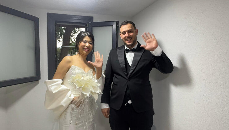 Sakarya’ya Çin’den gelin geldi