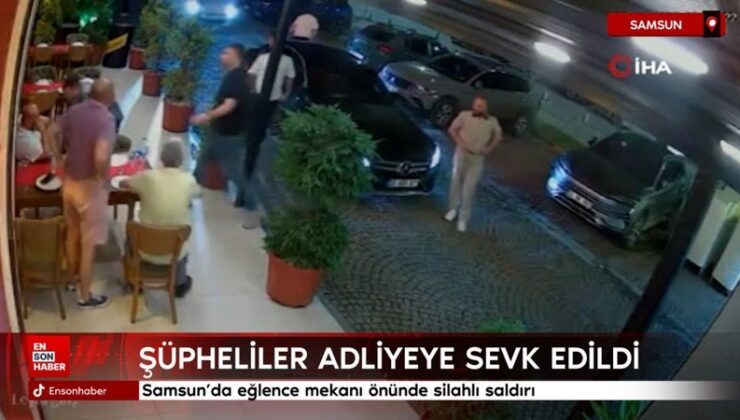 Samsun’da cümbüş yeri önünde silahlı akın