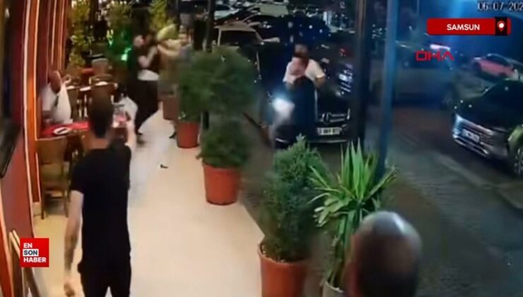 Samsun’da iş yerinde silahlı akın