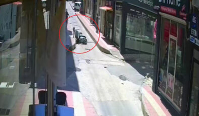 Samsun’da motosiklet kaydı, yolcusu yaralandı