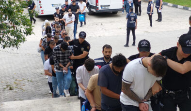 Samsun’da yasa dışı bahis operasyonu: 40 kişi adliyede