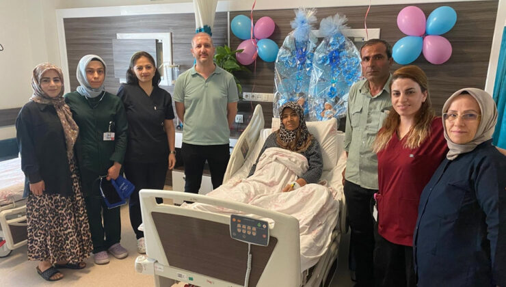 Şanlıurfa’da 53 yaşında ikiz bebek sevinci yaşadı