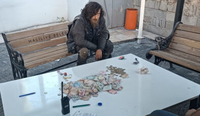 Şanlıurfa’da dilencinin üzerinden 20 bin lira çıktı