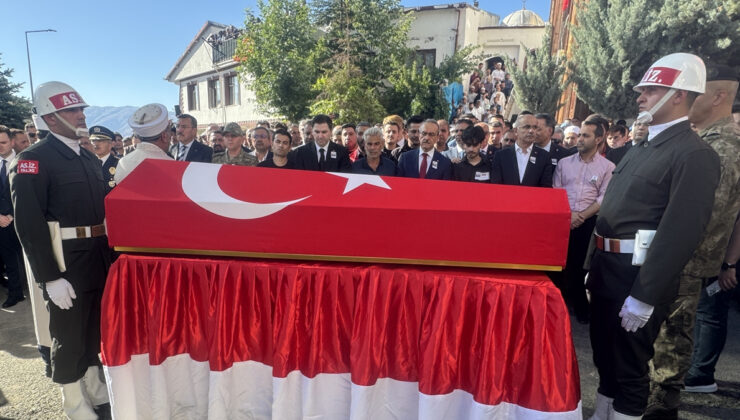 Şehit Abdurrahman Akdoğan son seyahatine uğurlandı