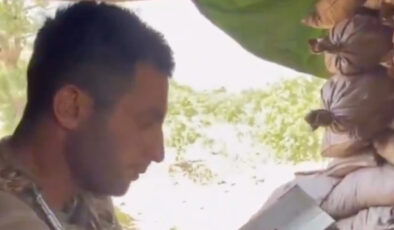 Şehit Celalettin Uyanık’ın Kur’an-ı Kerim okurken çekilmiş imgeleri ortaya çıktı