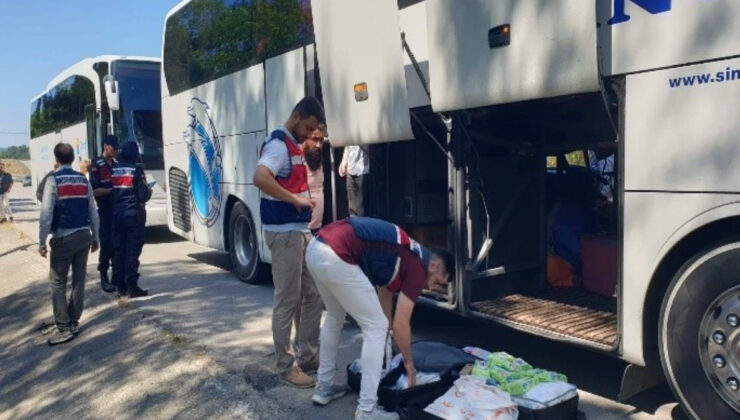 Sinop’ta sistemsiz göçmen kontrolü gerçekleştirildi