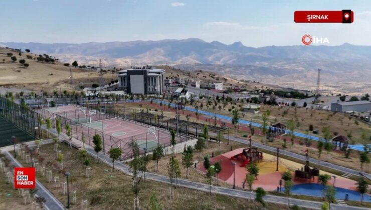 Şırnak Millet Bahçesi vatandaşların kullanımına açıldı