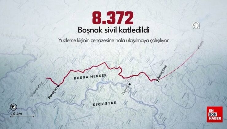 Srebrenitsa’da 1995’te yaşanan soykırımının üzerinden 30 yıl geçti