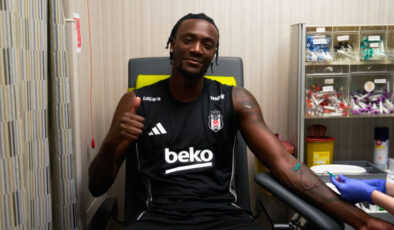 Tammy Abraham, Beşiktaş’ta birinci antrenmanına çıktı