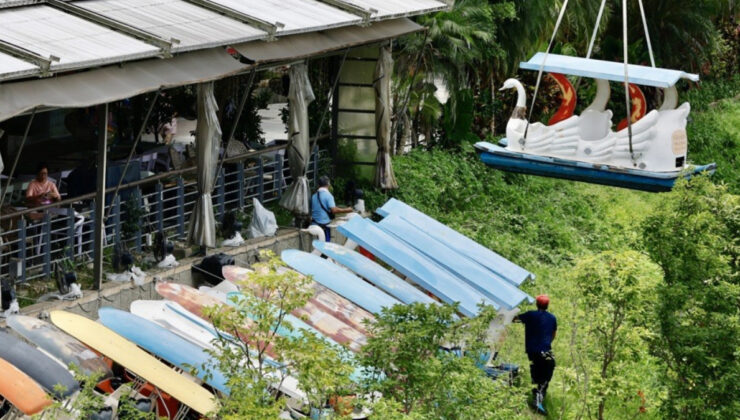 Tayvan’da Danas Tayfunu: 2 meyyit 500 binden fazla yaralı