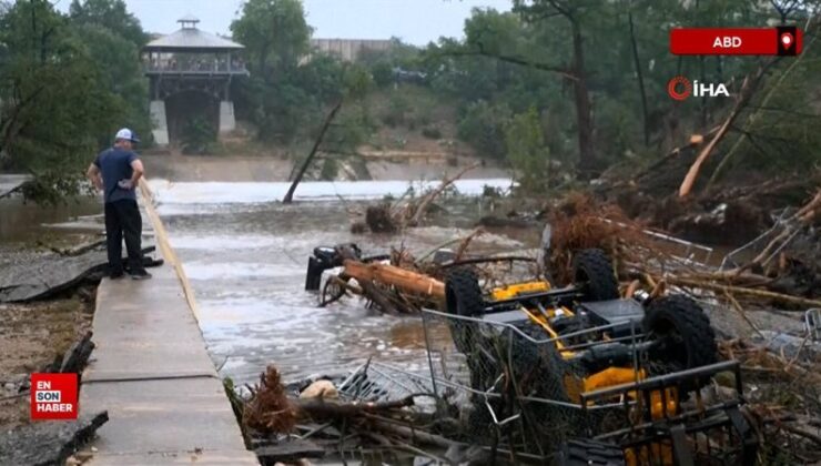 Texas’ta sel felaketi