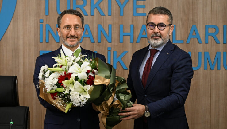 TİHEK Başkanlığına getirilen Fahrettin Altun için evre teslim merasimi yapıldı