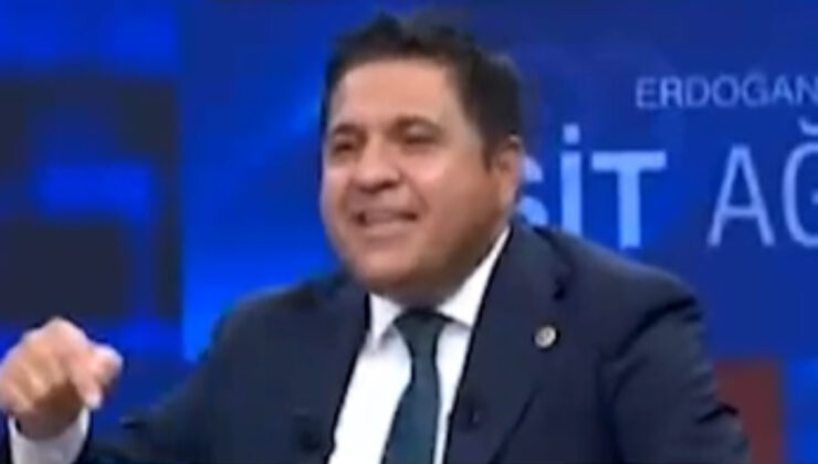 TV100 canlı yayınında gergin anlar