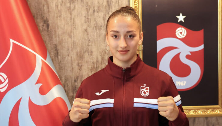 Ulusal boksör Dilara Sak, resmen Trabzonspor’da