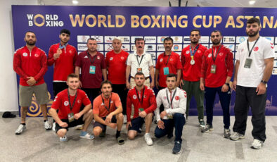 Ulusal boksörler, Kazakistan’da 8 madalya kazandı