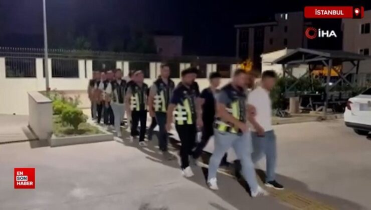 Ümraniye’de konvoy yapan 9 şoföre 165 bin 795 TL para cezası