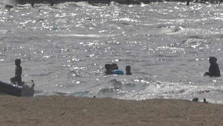 Yalova’da denizde boğulma tehlikesi geçiren çocuğu vatandaşlar kurtardı