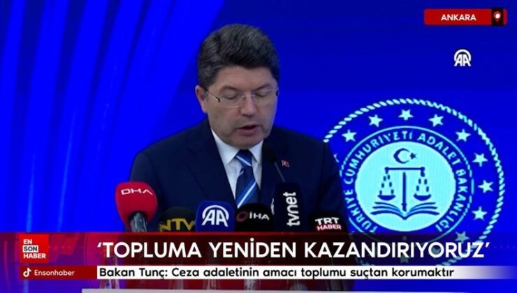 Yılmaz Tunç: Ceza adaletinin hedefi toplumu kabahatten korumaktır