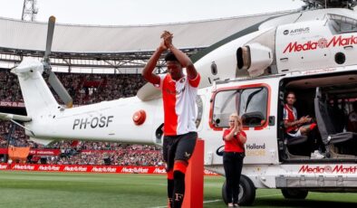 2 sene evvel Türkiye’ye öğrenci olarak gelmişti: Feyenoord’un stadına helikopterle indi