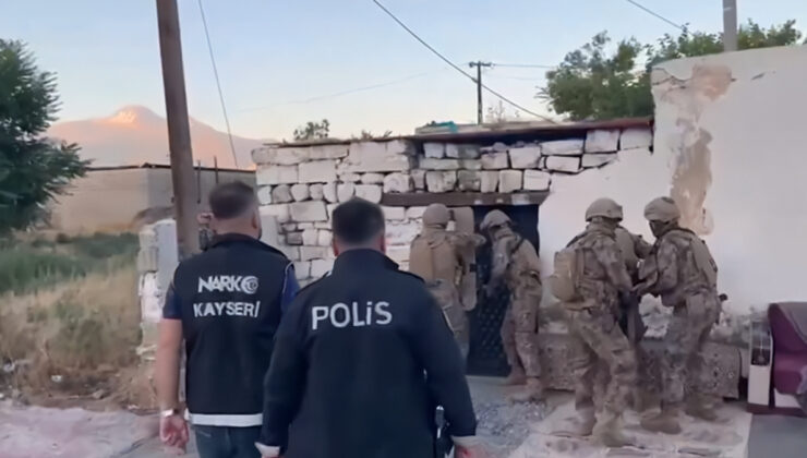 72 vilayette uyuşturucu operasyonu: Bin 933 kişi yakalandı